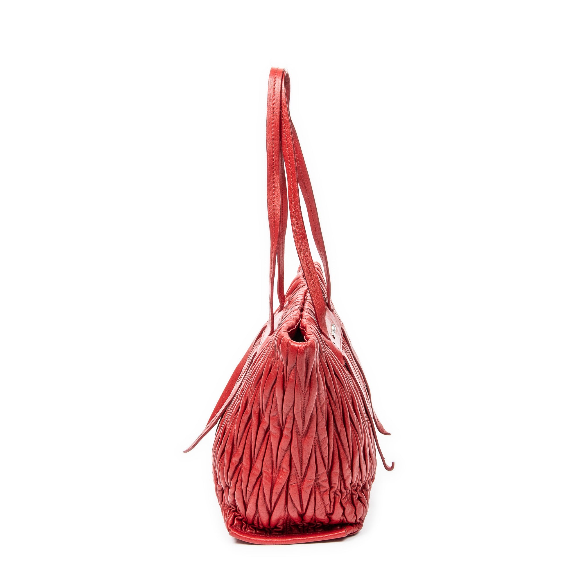 Miu Miu - Cabas Ouvert - Rouge
