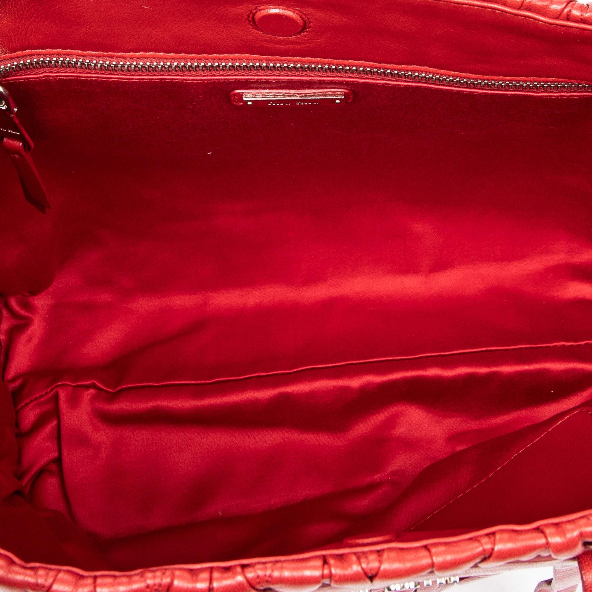 Miu Miu - Cabas Ouvert - Rouge
