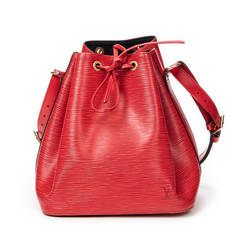 Shoulder Bag Noe PM Red Epi