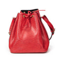 Shoulder Bag Noe PM Red Epi