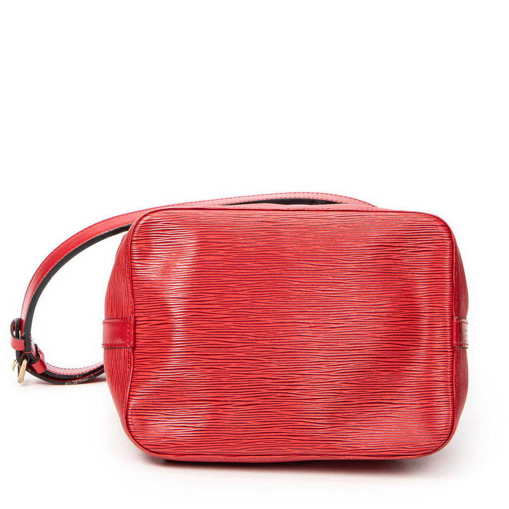 Shoulder Bag Noe PM Red Epi