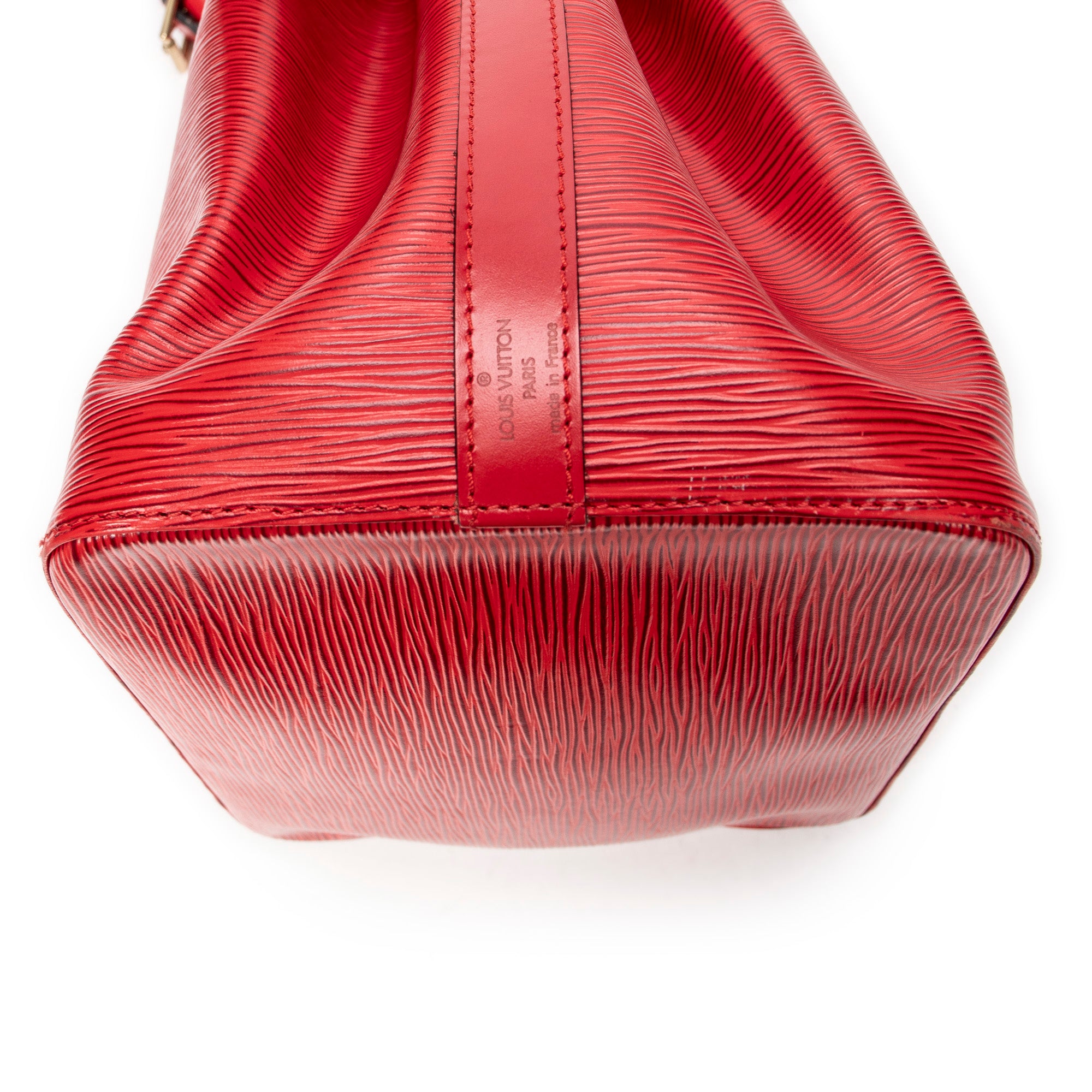 Shoulder Bag Noe PM Red Epi