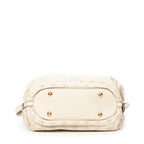 Sac Bandoulière XS Hobo Cuir Mahina Ivoire