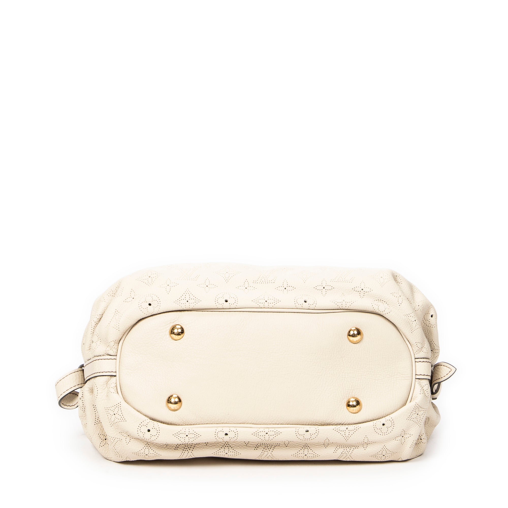 Sac Bandoulière XS Hobo Cuir Mahina Ivoire