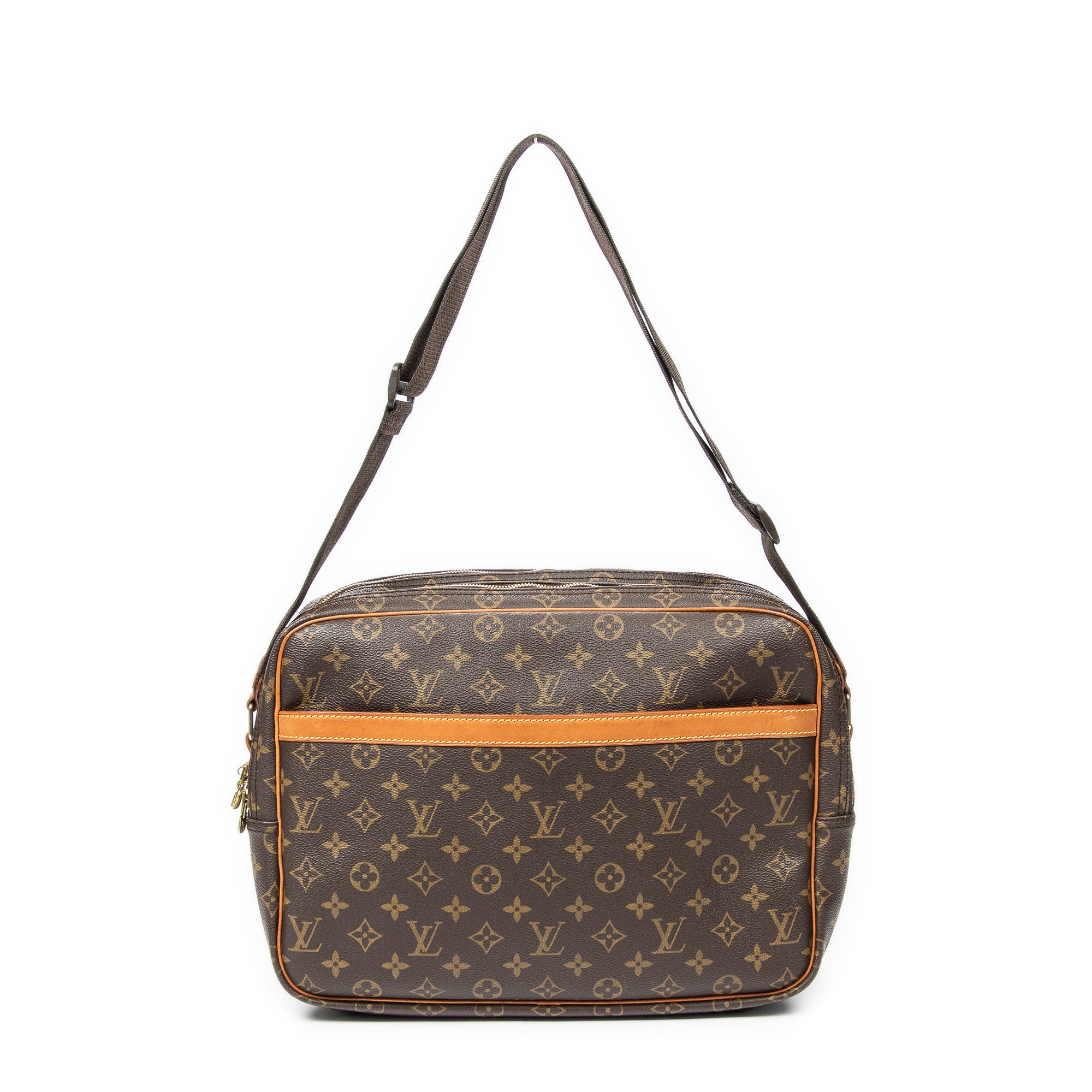 Shoulder Bag Reporter GM Brown Monogram Canvas