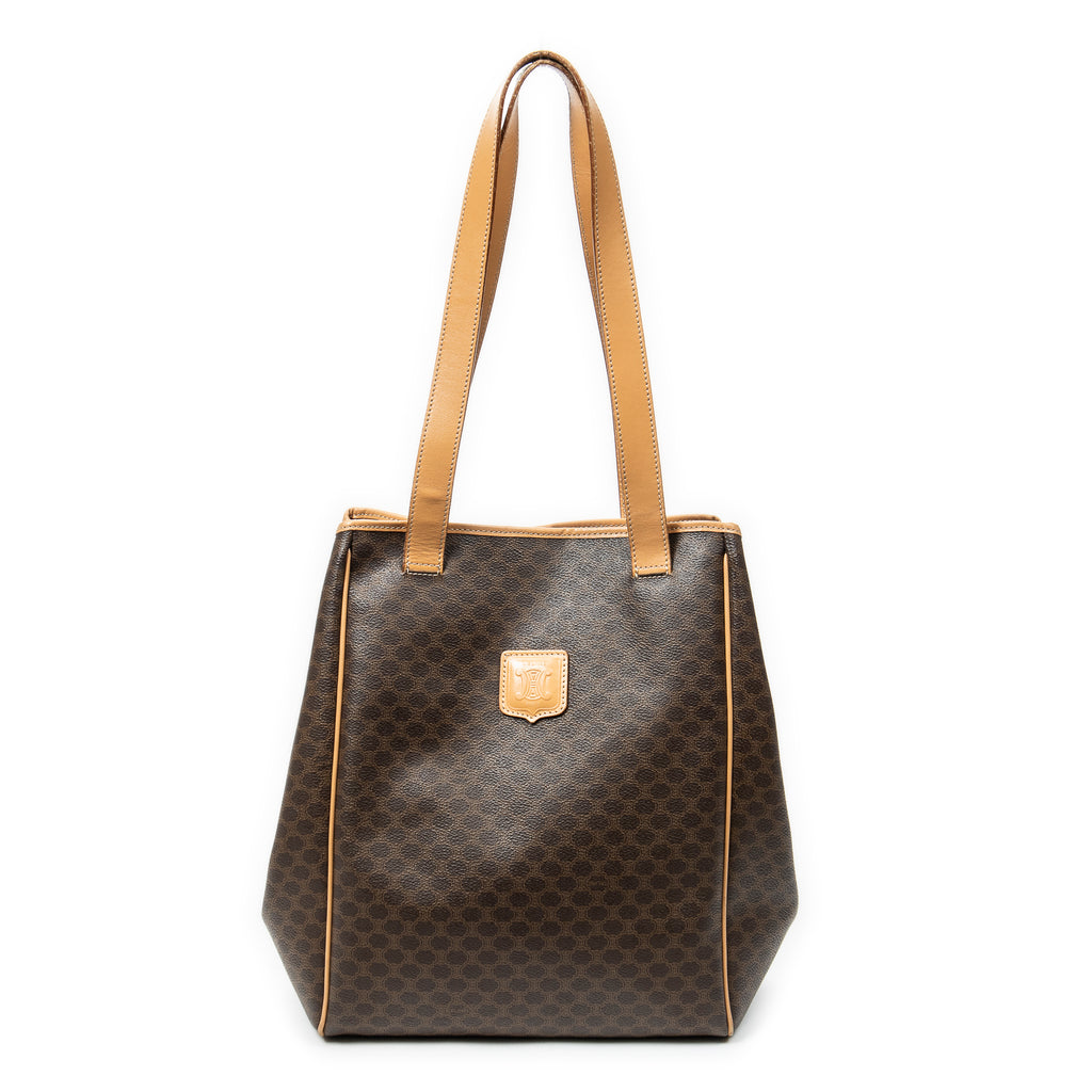 Shoulder Bag Shopper Tote Beige Macadam Coated Canvas
