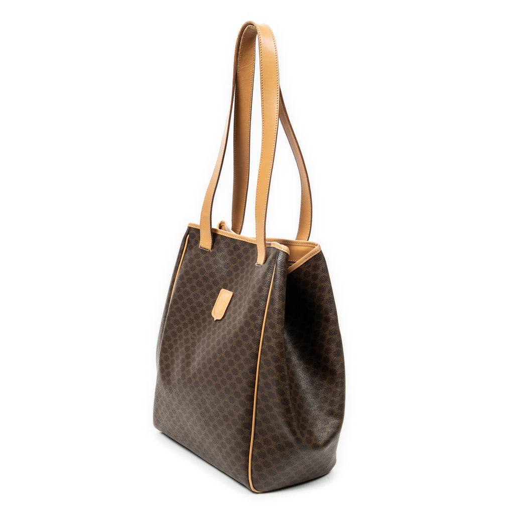 Shoulder Bag Shopper Tote Beige Macadam Coated Canvas