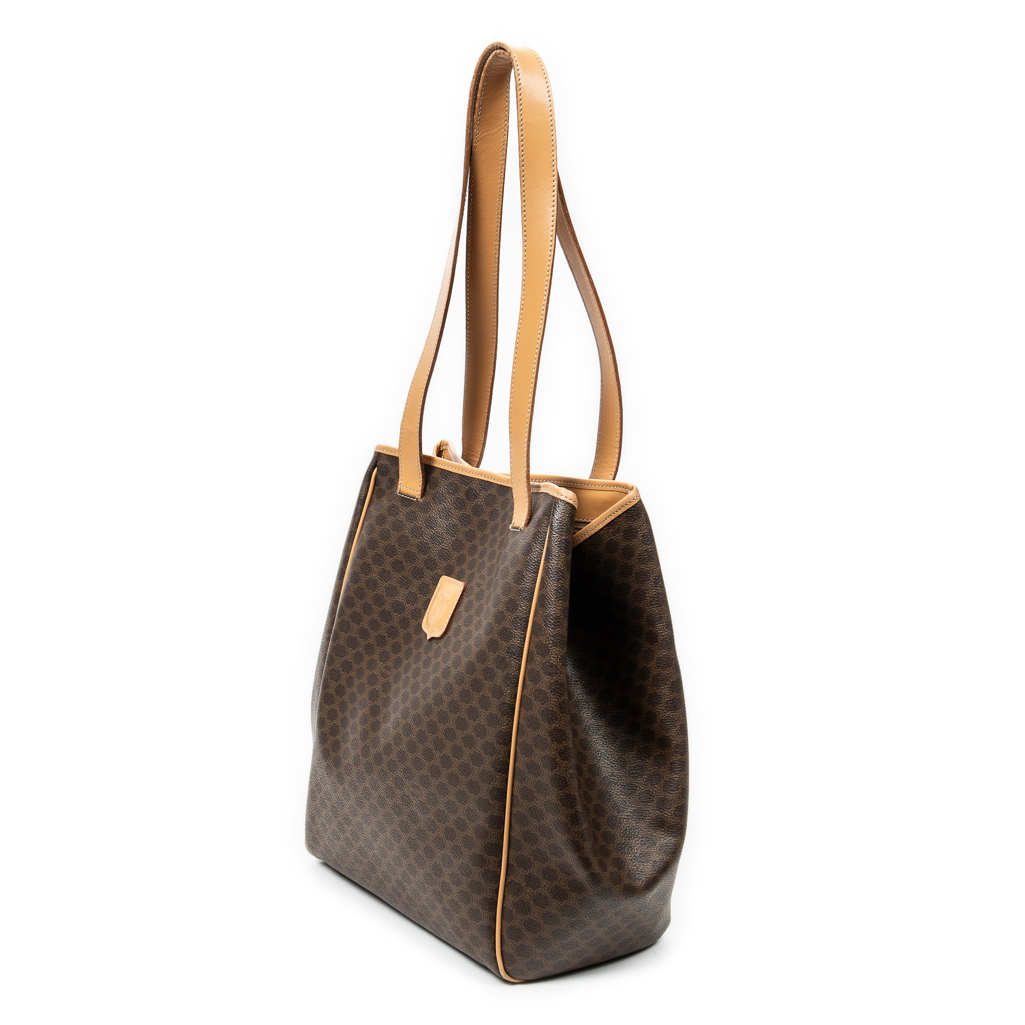 Shoulder Bag Shopper Tote Beige Macadam Coated Canvas