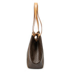 Shoulder Bag Shopper Tote Beige Macadam Coated Canvas