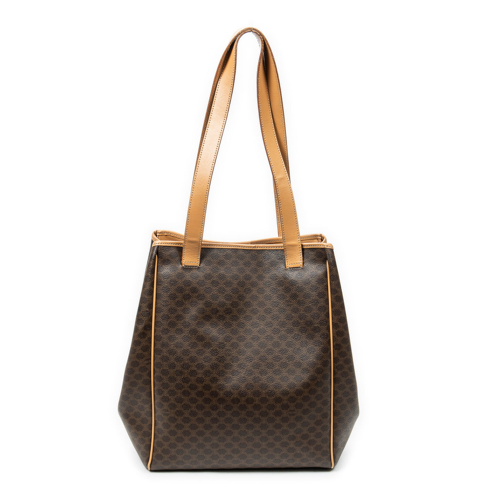 Shoulder Bag Shopper Tote Beige Macadam Coated Canvas