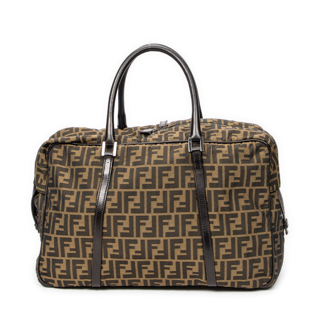Fendi - Sac de Voyage - Marron Clair/Marron Foncé
