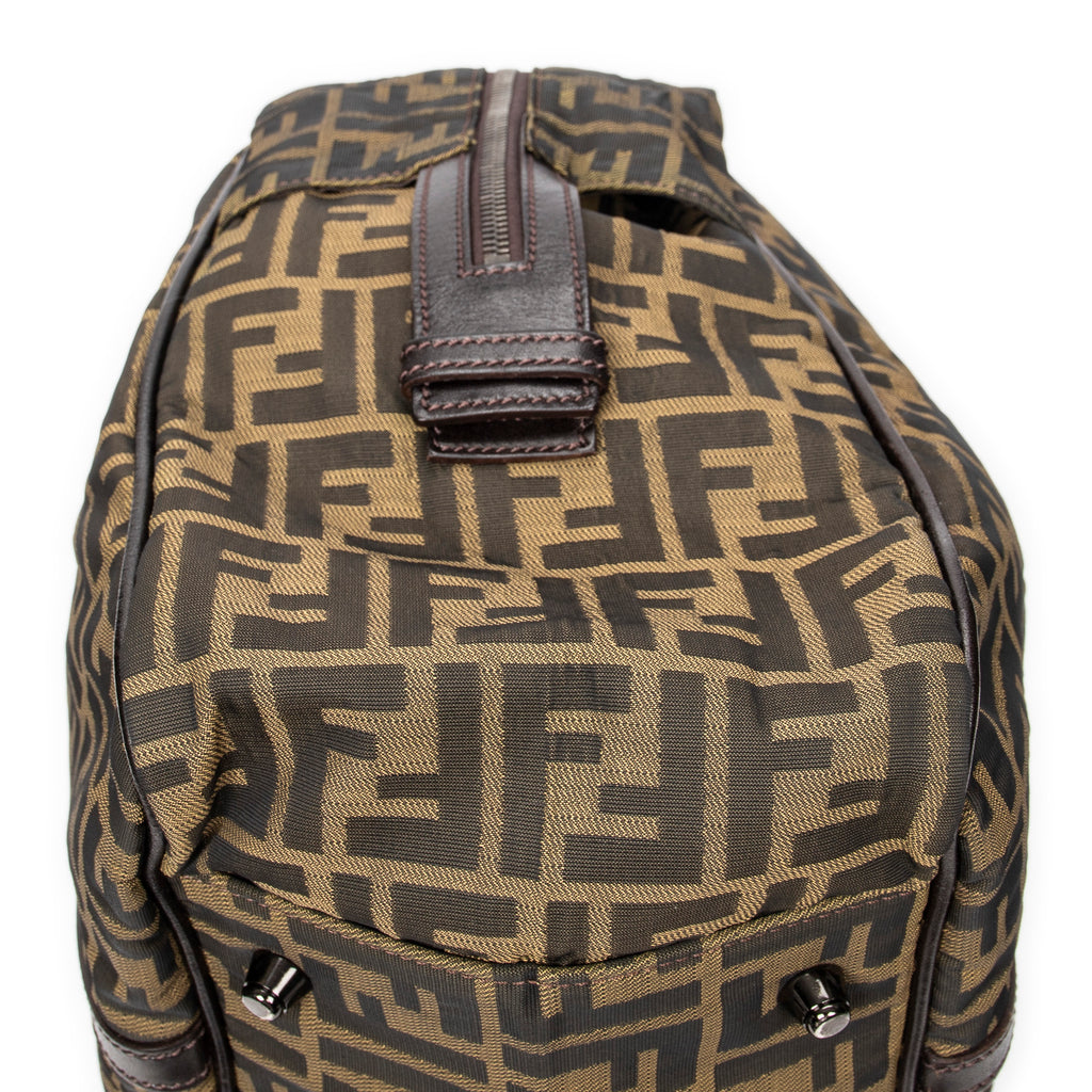 Fendi - Sac de Voyage - Marron Clair/Marron Foncé
