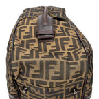 Fendi - Sac de Voyage - Marron Clair/Marron Foncé