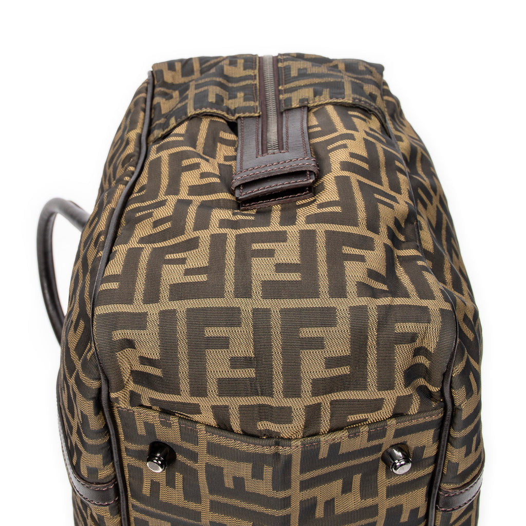 Fendi - Sac de Voyage - Marron Clair/Marron Foncé