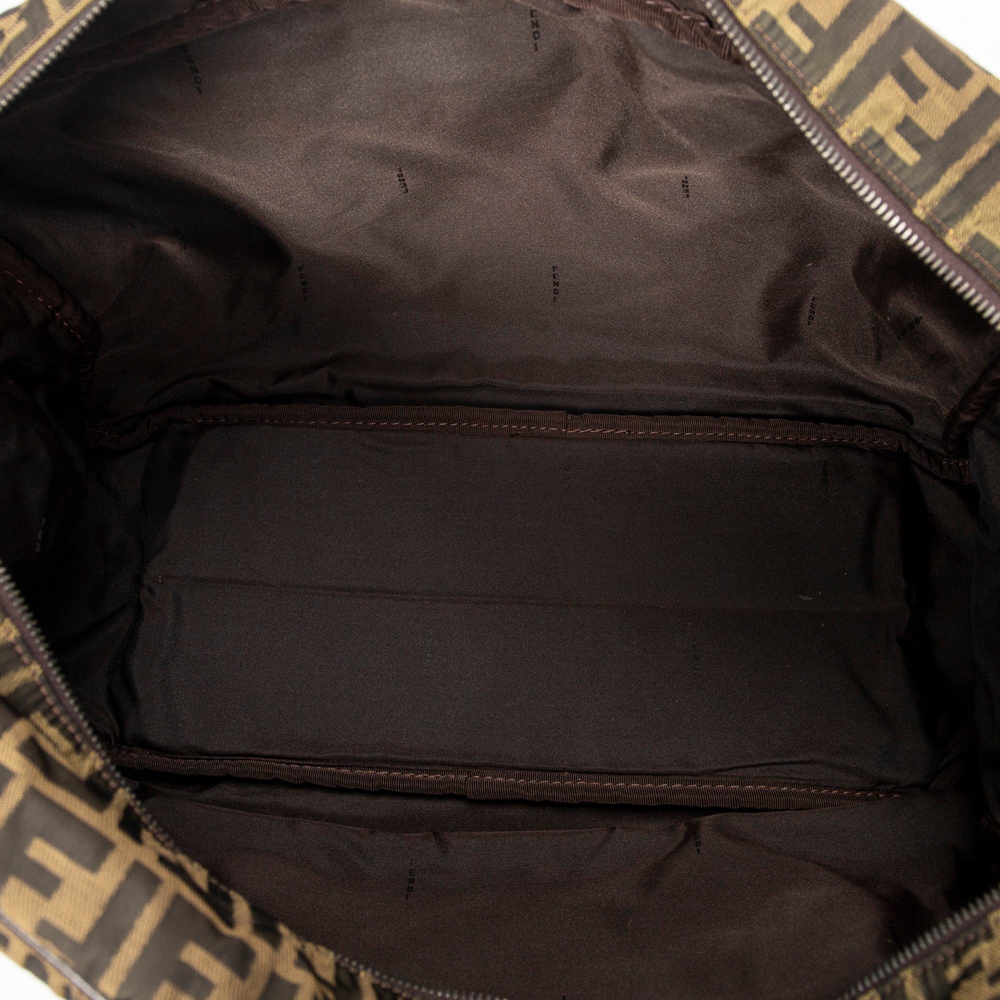 Fendi - Sac de Voyage - Marron Clair/Marron Foncé