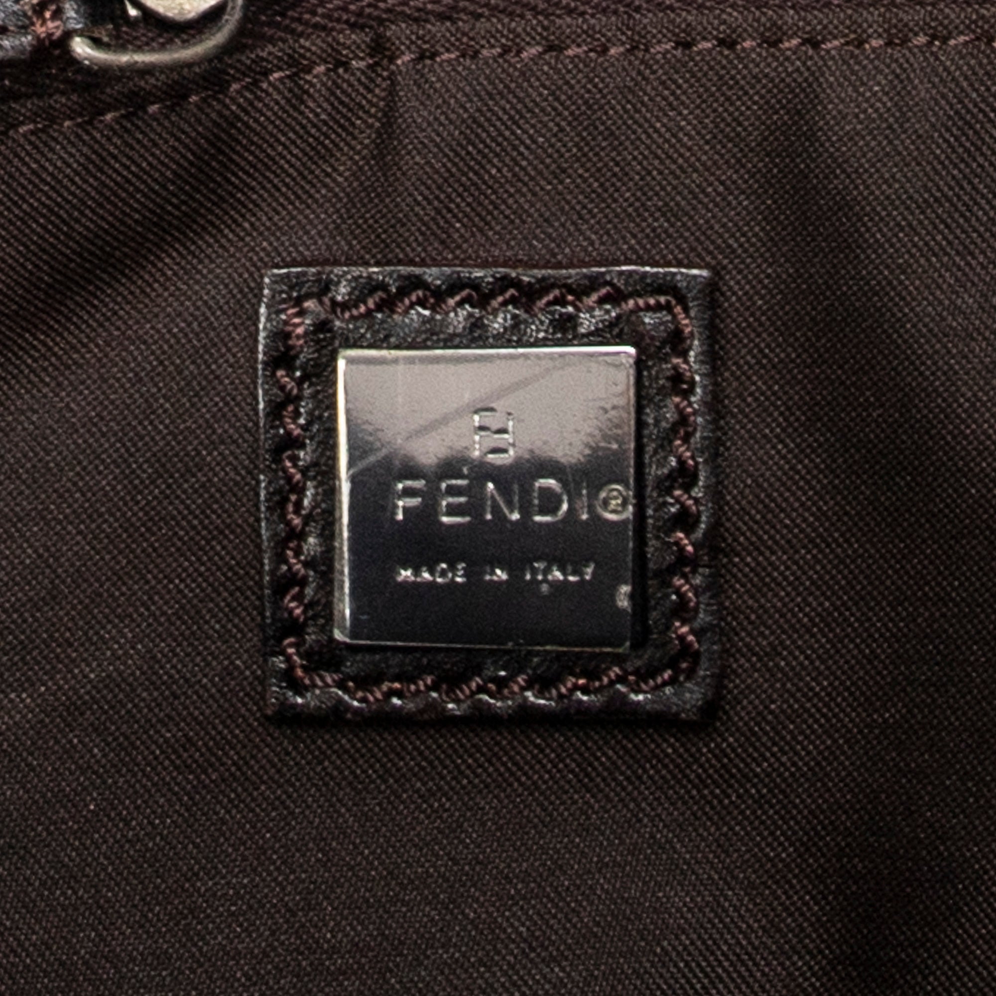 Fendi - Sac de Voyage - Marron Clair/Marron Foncé