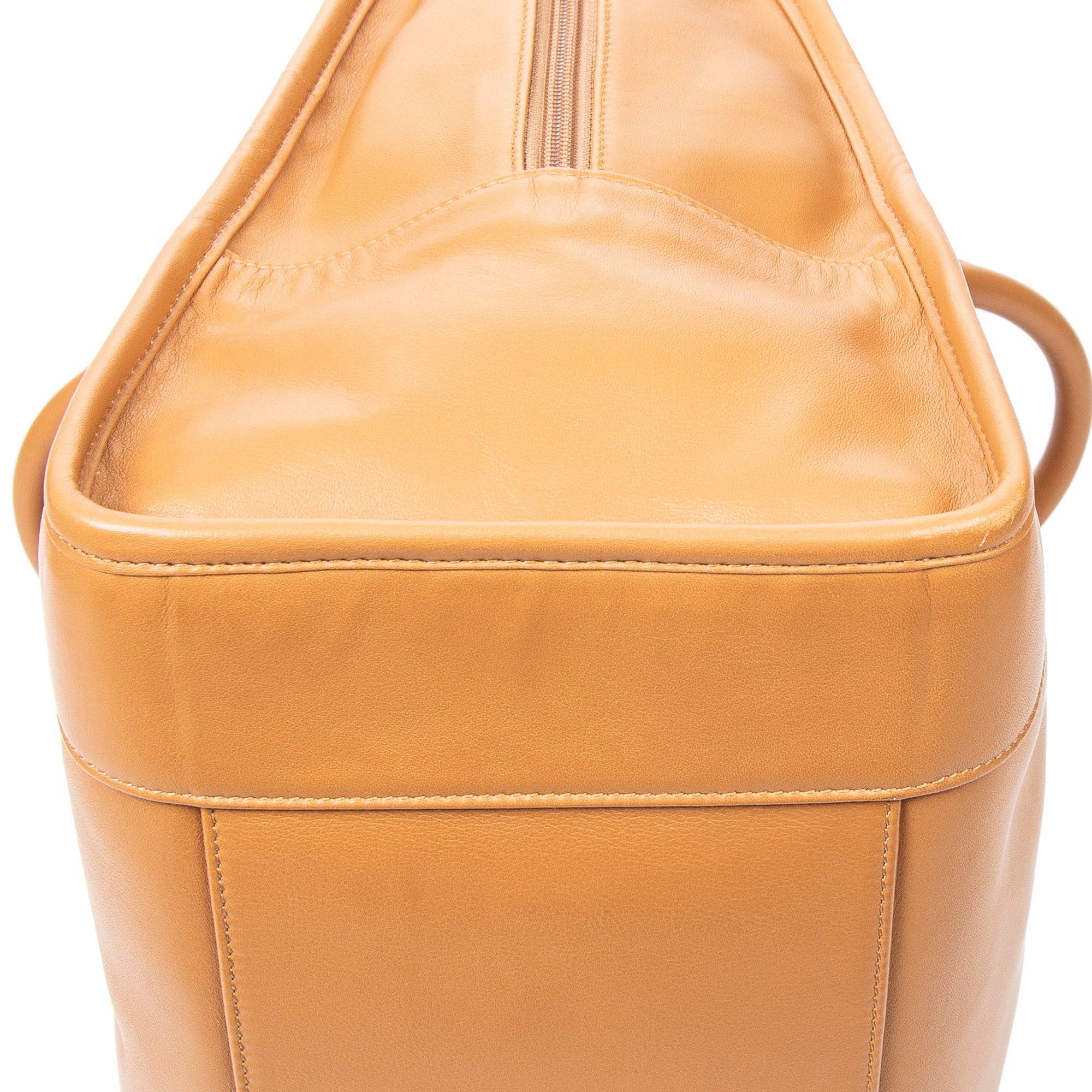 Handbag Amazona Weekender 40 Tan Calfskin Leather