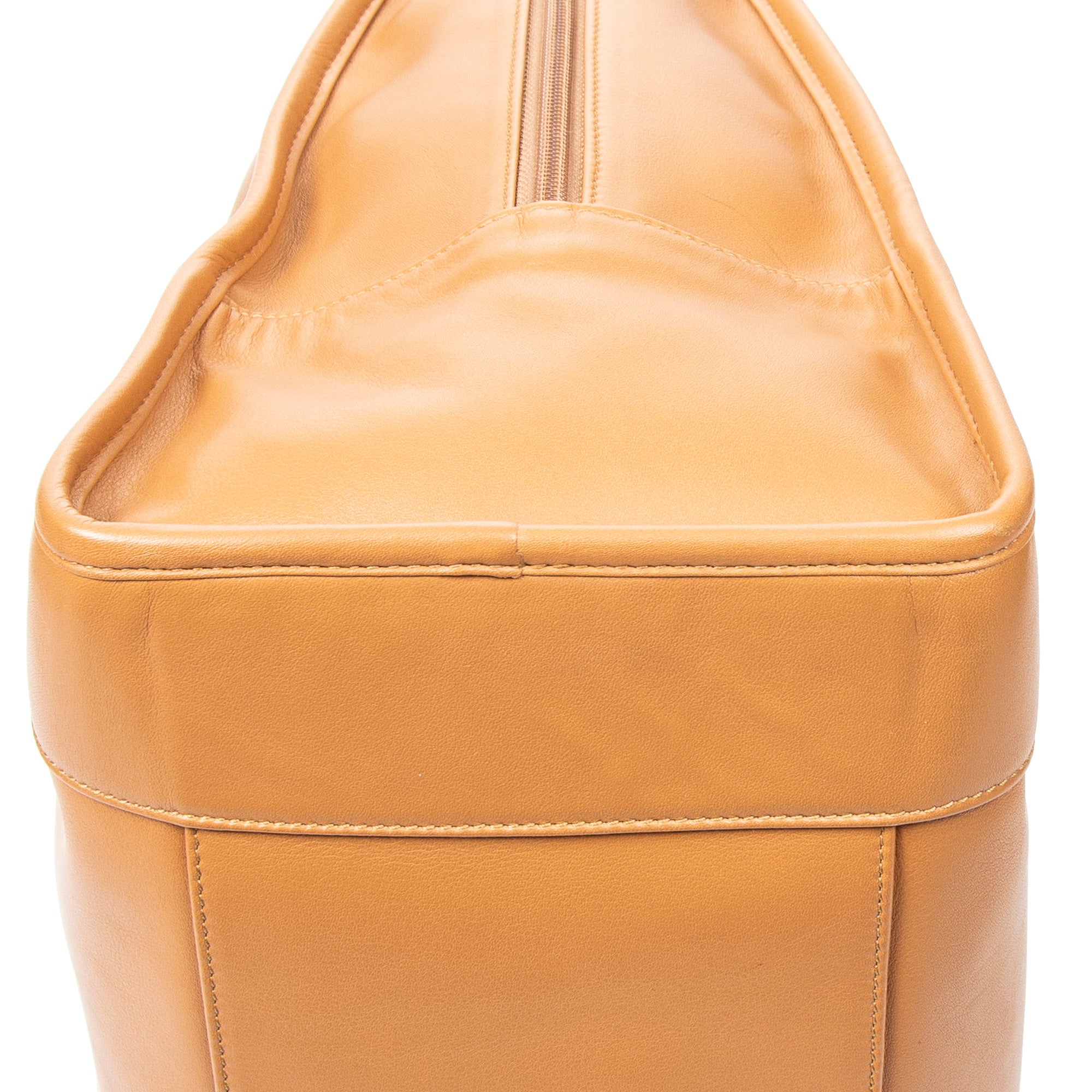 Handbag Amazona Weekender 40 Tan Calfskin Leather
