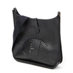 Shoulder Bag Evelyne I GM Black Clemence Leather