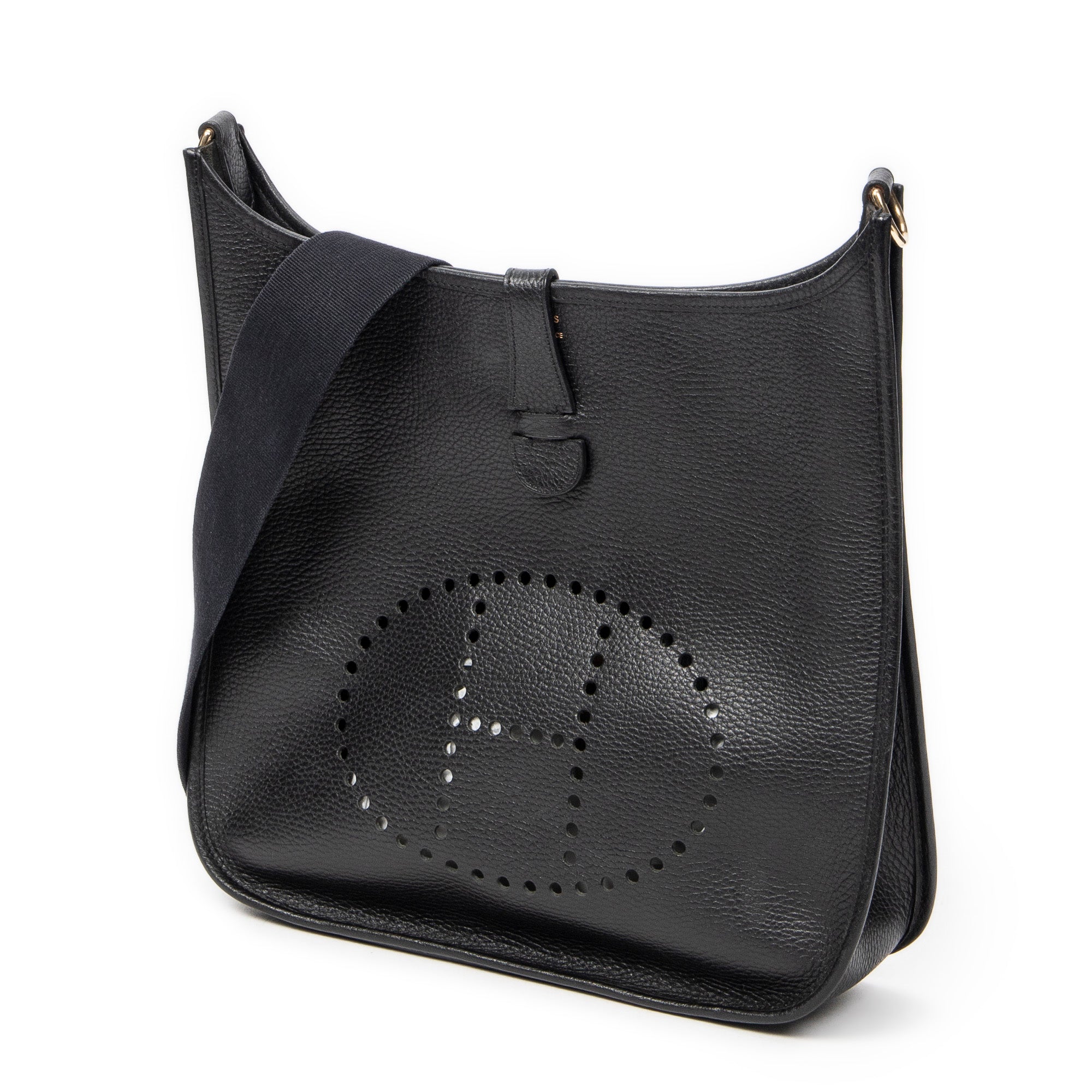 Shoulder Bag Evelyne I GM Black Clemence Leather