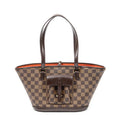 Shoulder Bag Manosque PM Brown Damier Ebene