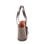 Shoulder Bag Manosque PM Brown Damier Ebene