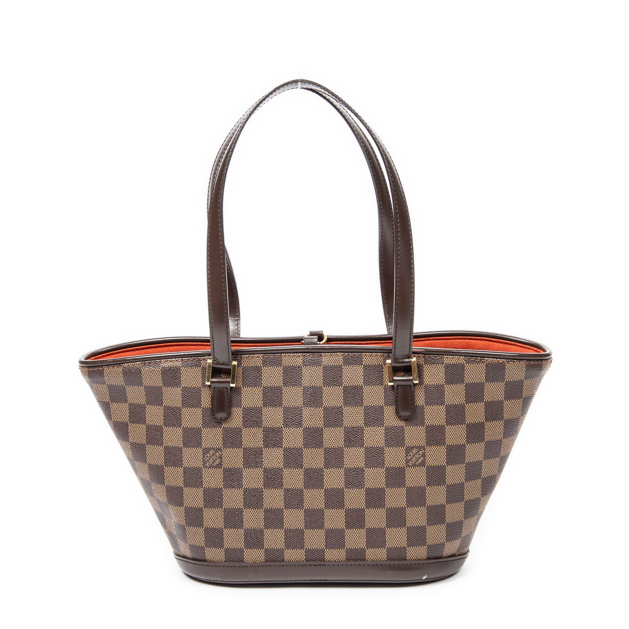 Shoulder Bag Manosque PM Brown Damier Ebene