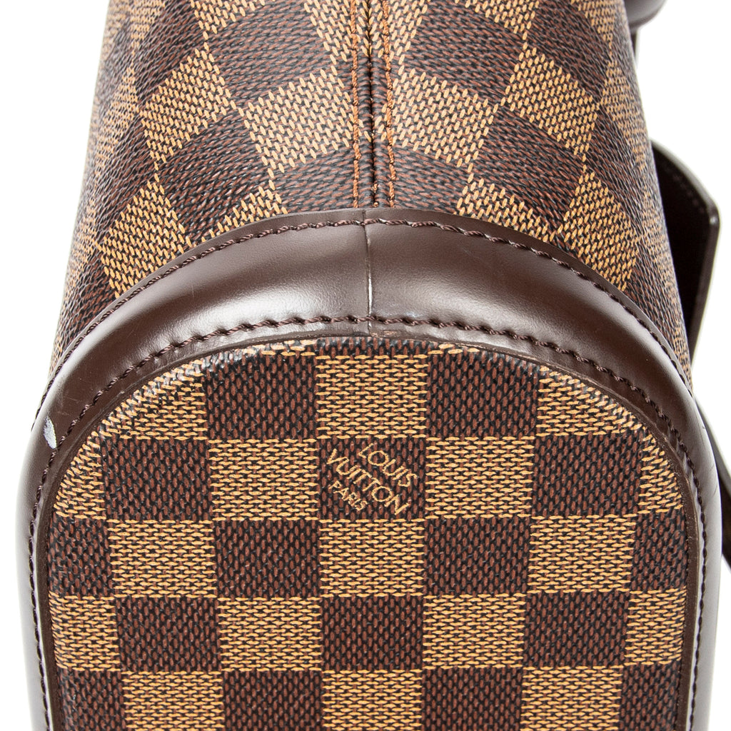 Shoulder Bag Manosque PM Brown Damier Ebene