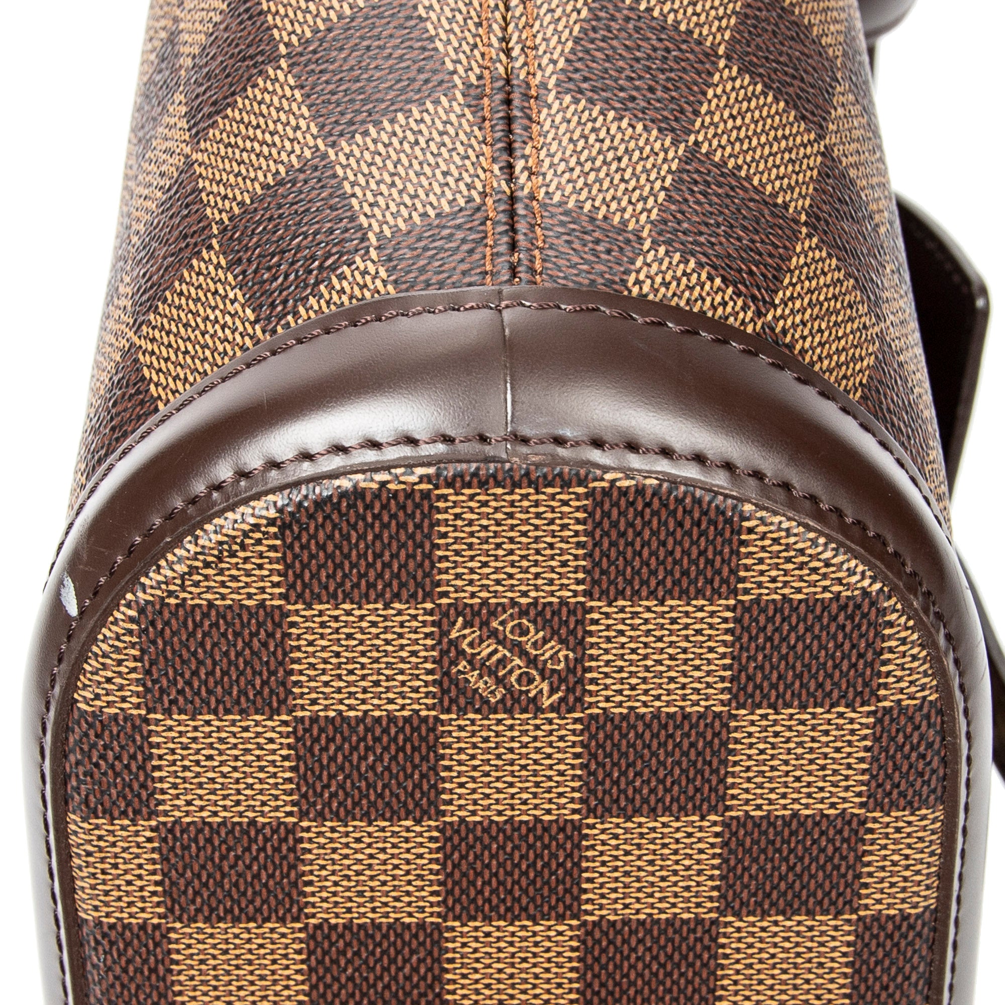 Shoulder Bag Manosque PM Brown Damier Ebene