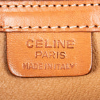 Bolso de mano Vintage con asa superior abovedada, lona revestida Macadam marrón