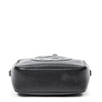 Shoulder Bag Soho Disco Crossbody Black Grained Calfskin Leather