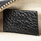 Shoulder Bag Soho Disco Crossbody Black Grained Calfskin Leather