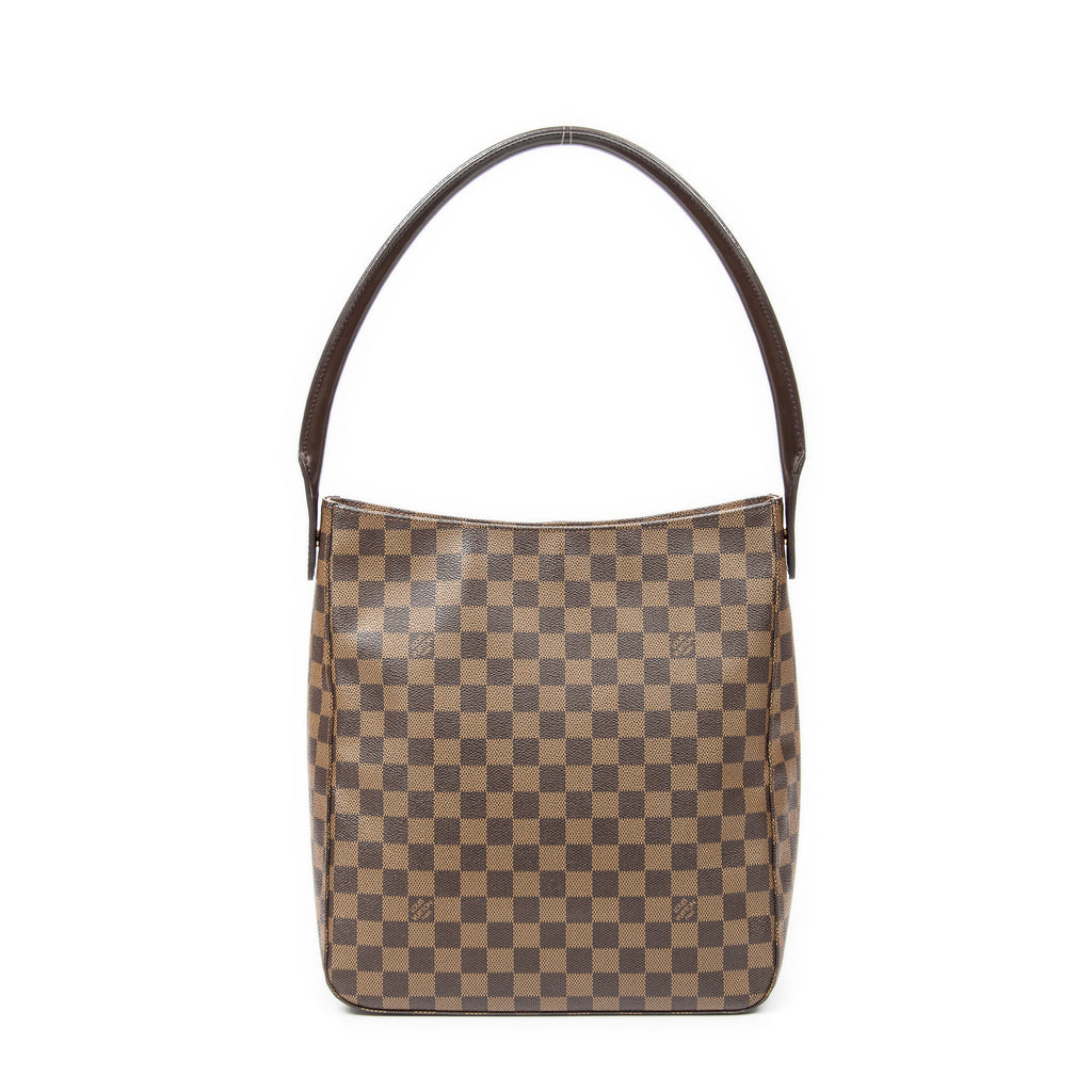 Shoulder Bag Looping GM Brown Damier Ebene