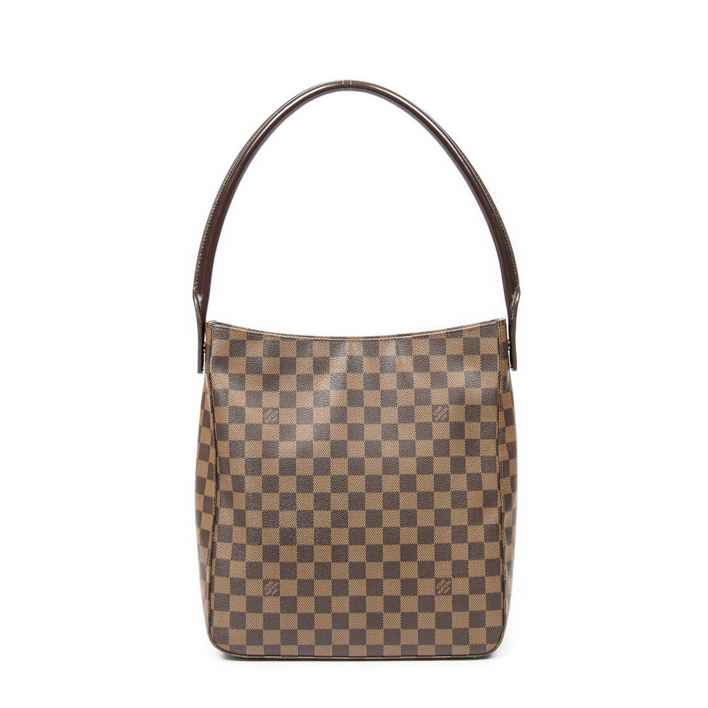 Shoulder Bag Looping GM Brown Damier Ebene