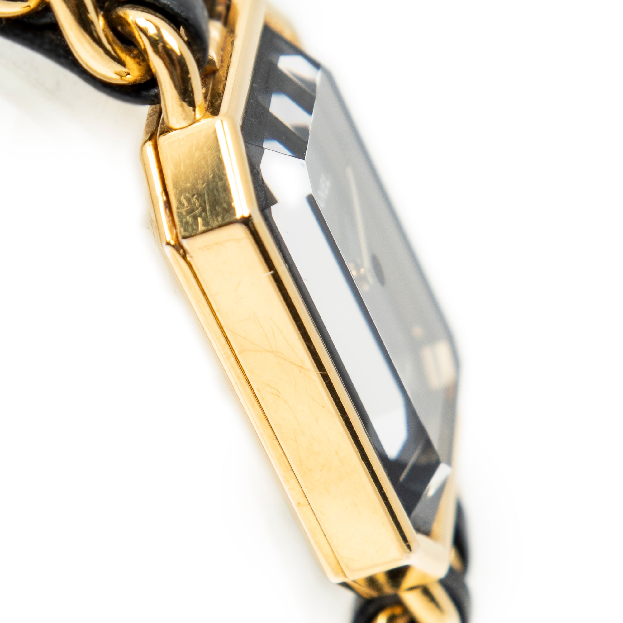 Reloj Première M chapado en oro negro