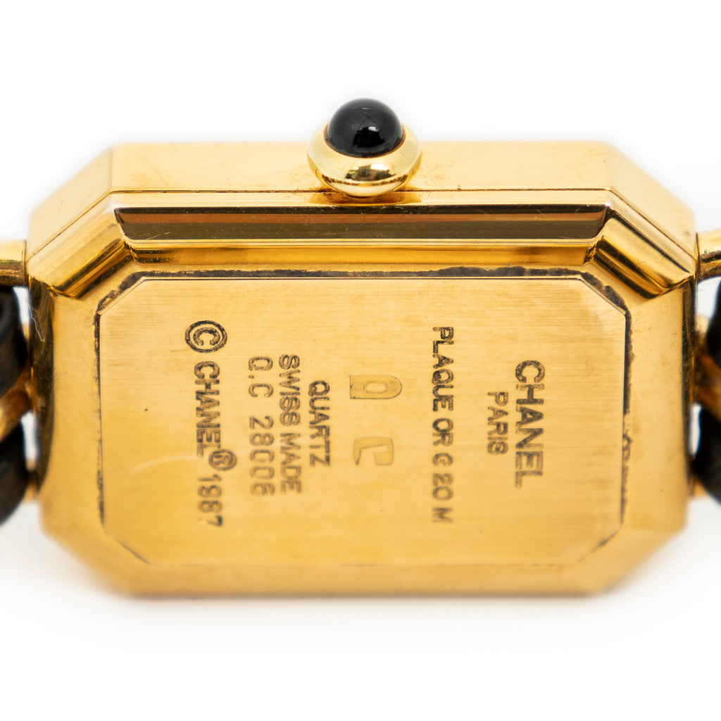 Reloj Première M chapado en oro negro