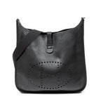 Bolso de Hombro Evelyne II TGM Cuero Clemence Negro