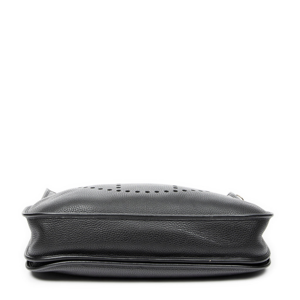 Bolso de Hombro Evelyne II TGM Cuero Clemence Negro