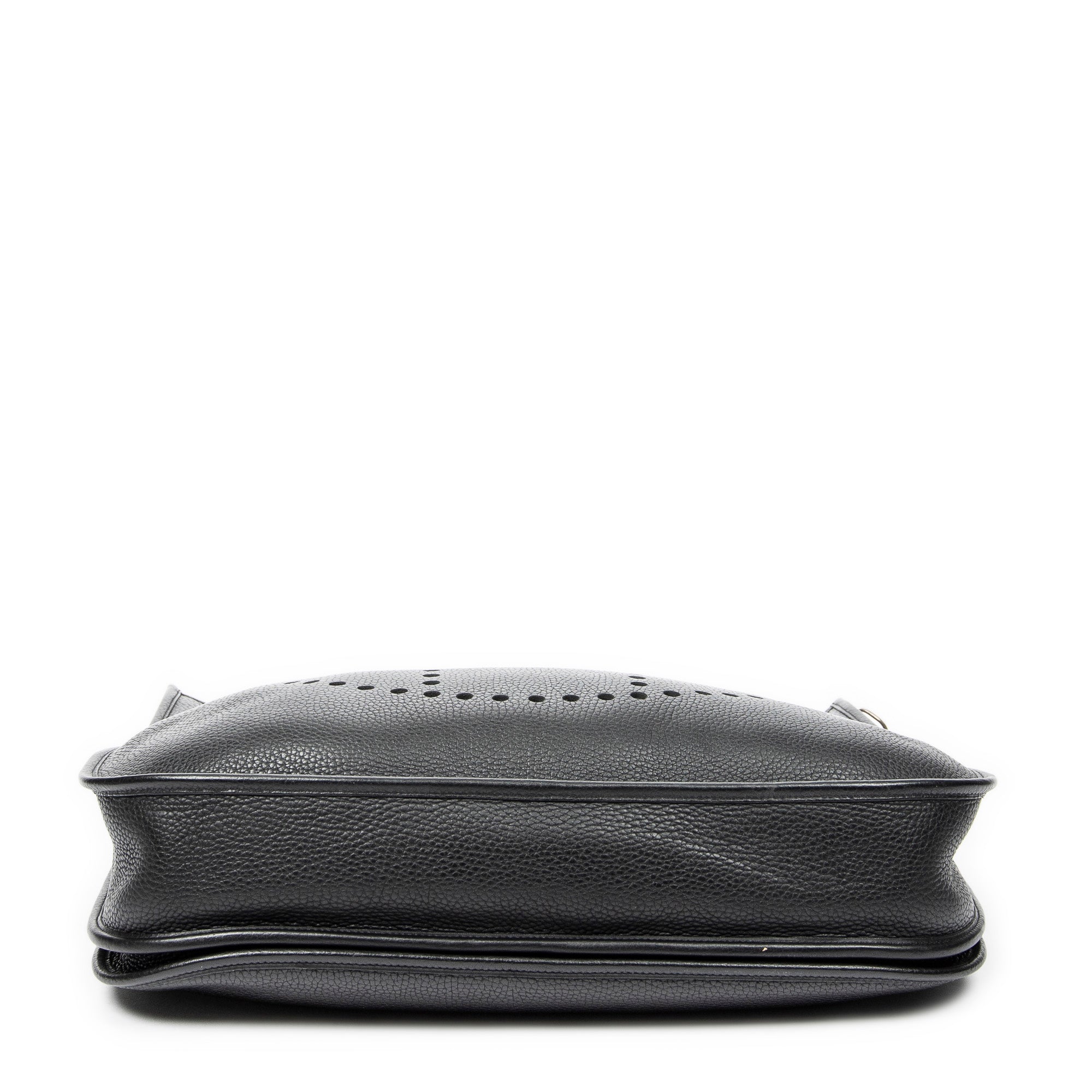 Bolso de Hombro Evelyne II TGM Cuero Clemence Negro