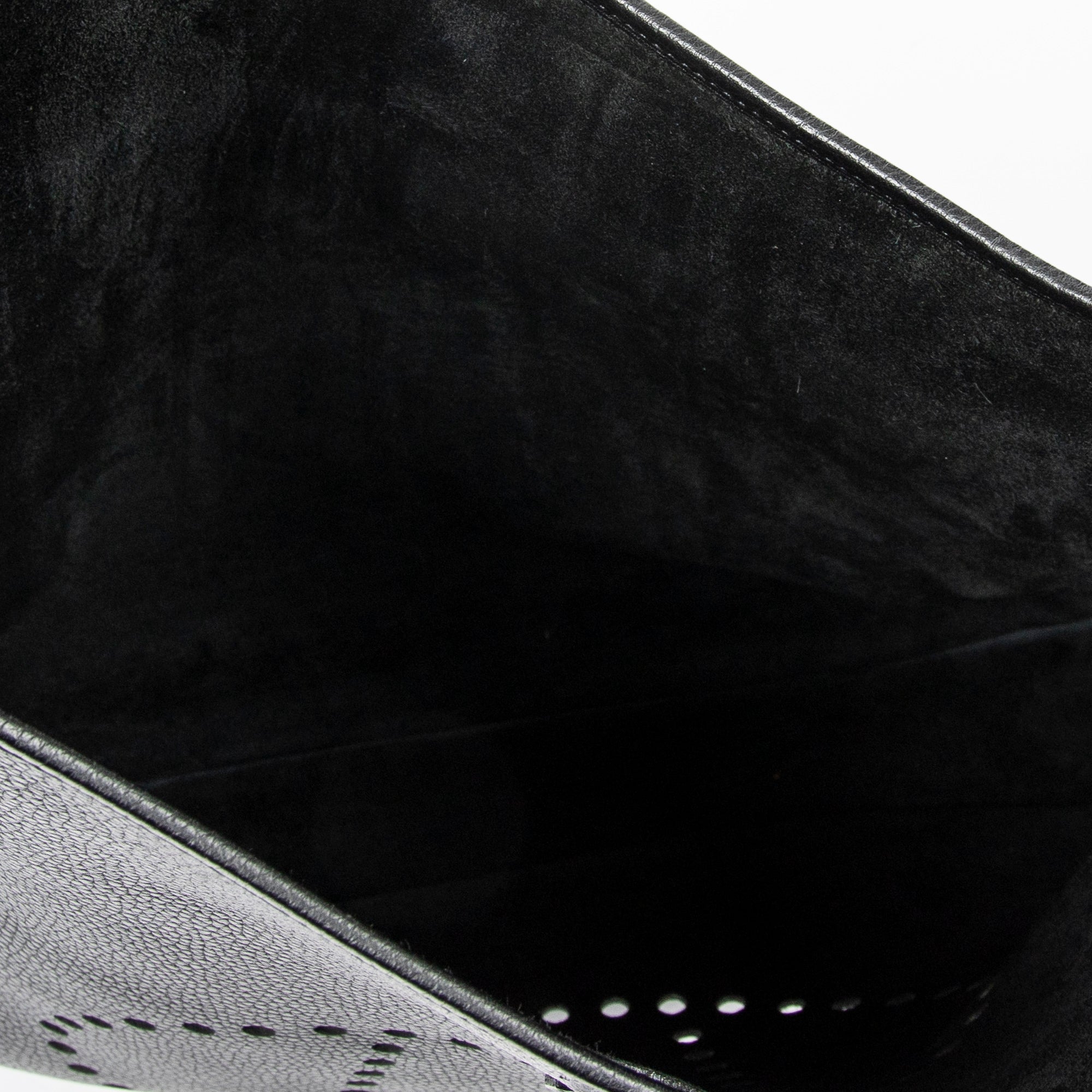 Bolso de Hombro Evelyne II TGM Cuero Clemence Negro