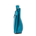 Shoulder Bag Evelyne III PM Blue Zanzibar Clemence Leather