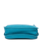 Shoulder Bag Evelyne III PM Blue Zanzibar Clemence Leather