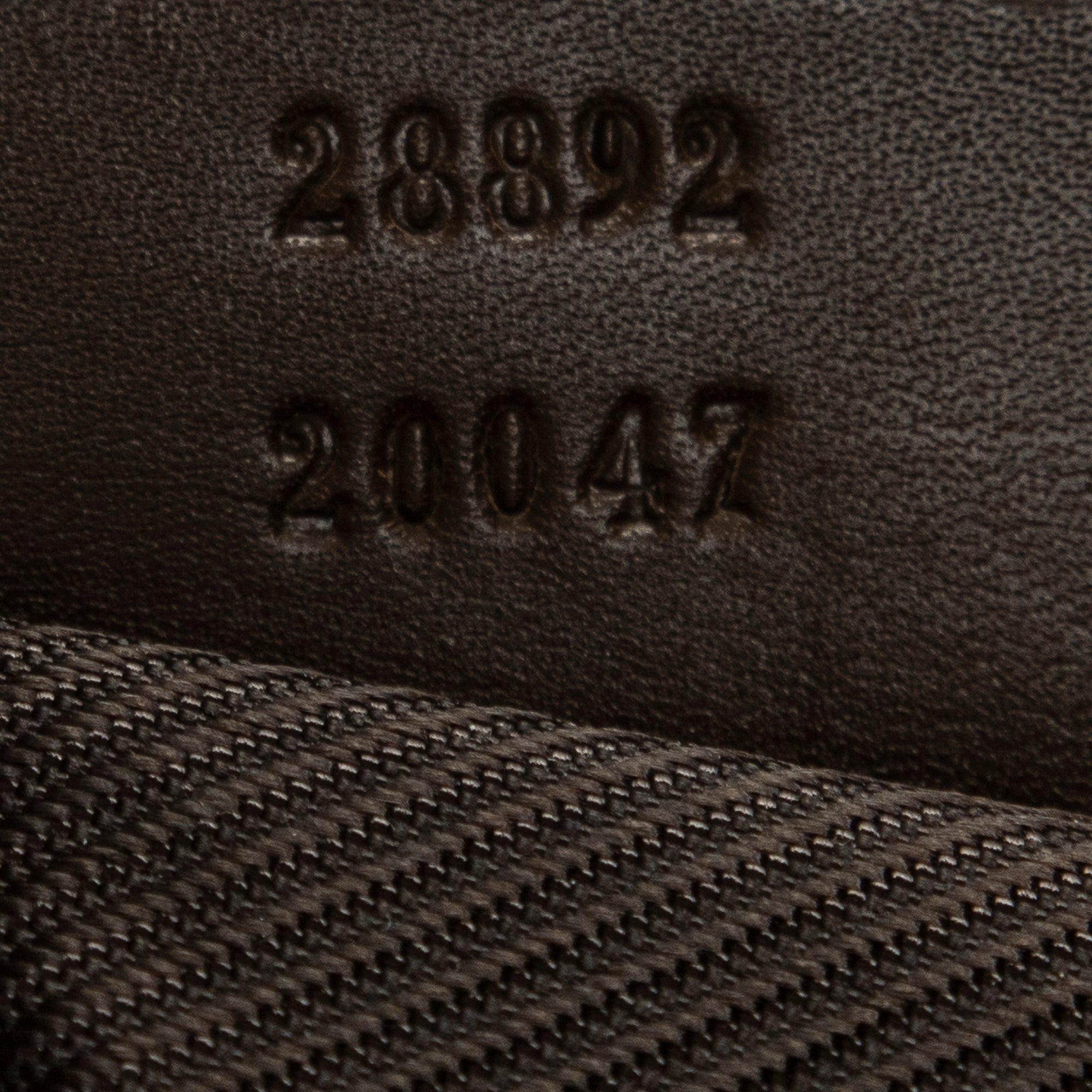 Shoulder Bag Vertical Zip Tote Beige Monogrammed Canvas