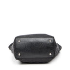Shoulder Bag Small Eclipse Shopping Black Monogrammed Canvas