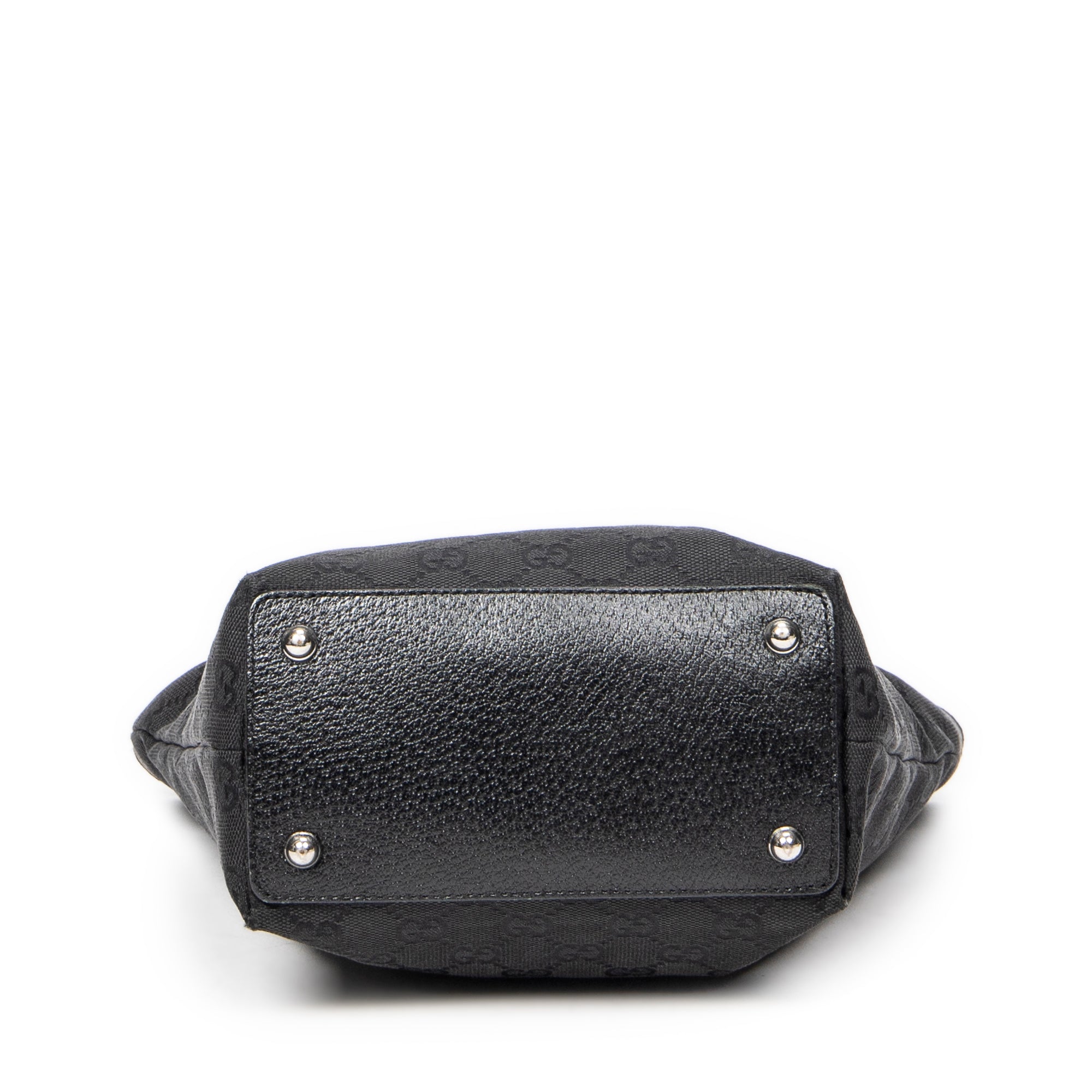 Shoulder Bag Small Eclipse Shopping Black Monogrammed Canvas