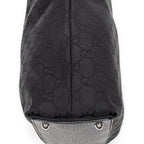Shoulder Bag Small Eclipse Shopping Black Monogrammed Canvas