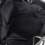 Shoulder Bag Small Eclipse Shopping Black Monogrammed Canvas