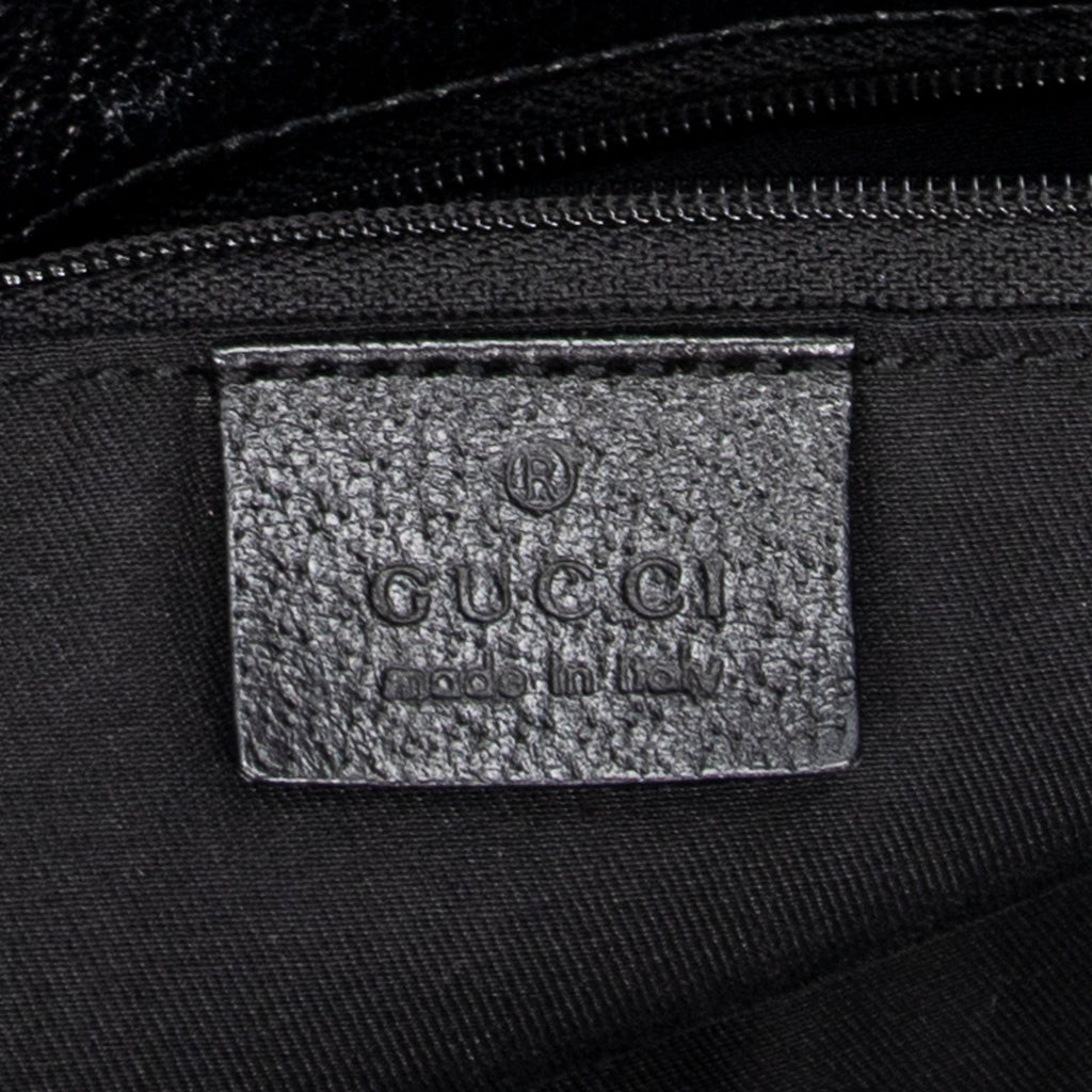 Shoulder Bag Small Eclipse Shopping Black Monogrammed Canvas