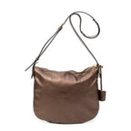Shoulder Bag Heritage Messenger Brown Grained Leather