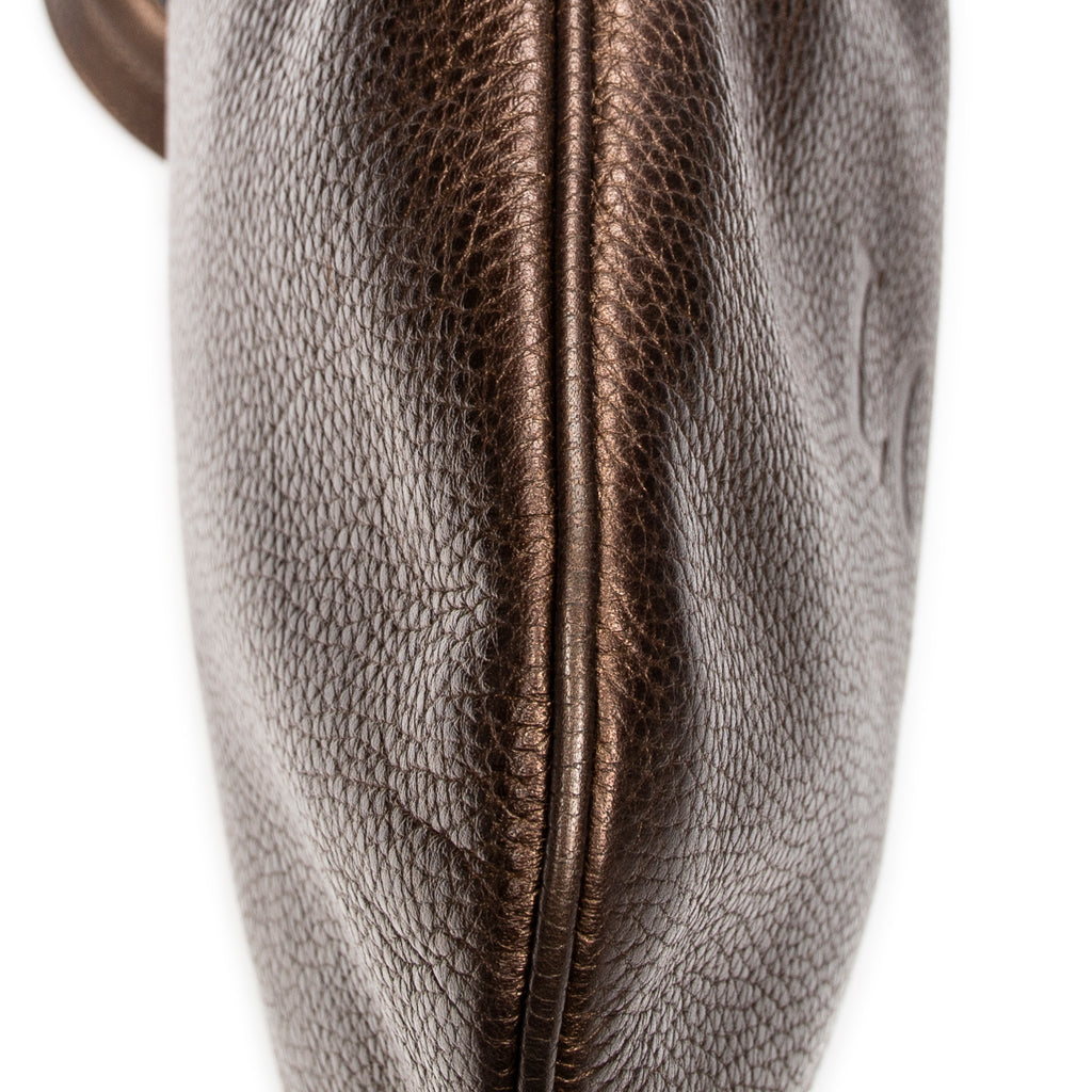 Shoulder Bag Heritage Messenger Brown Grained Leather